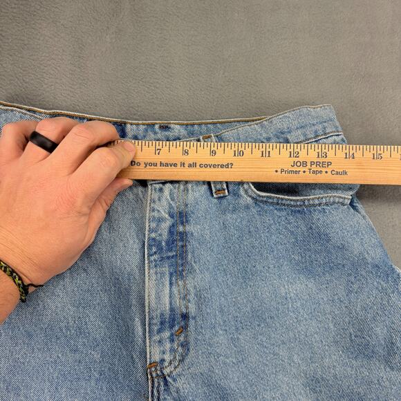 Vintage Levi's 512 Jeans Womens Size 11 Blue Denim Slim Fit Tapered Leg Made USA - Picture 9 of 10